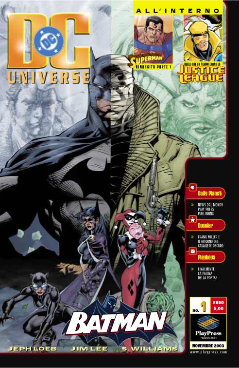 "DC Universe"  una serie della Play Press